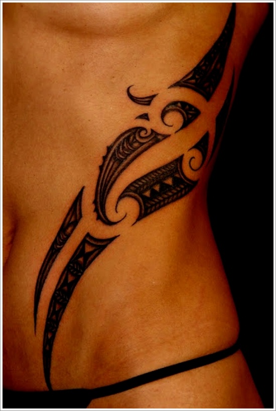 Unique maori tribal tattoo design, idea 12