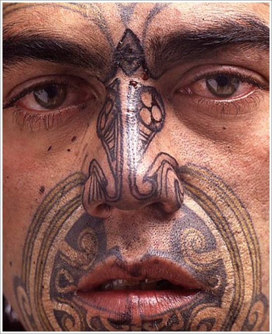 Unique maori tribal tattoo design, idea 9