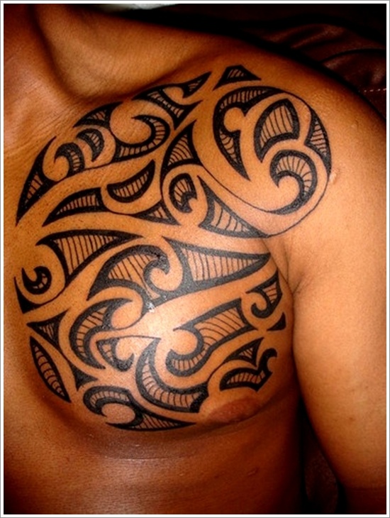 Unique maori tribal tattoo design, idea 19