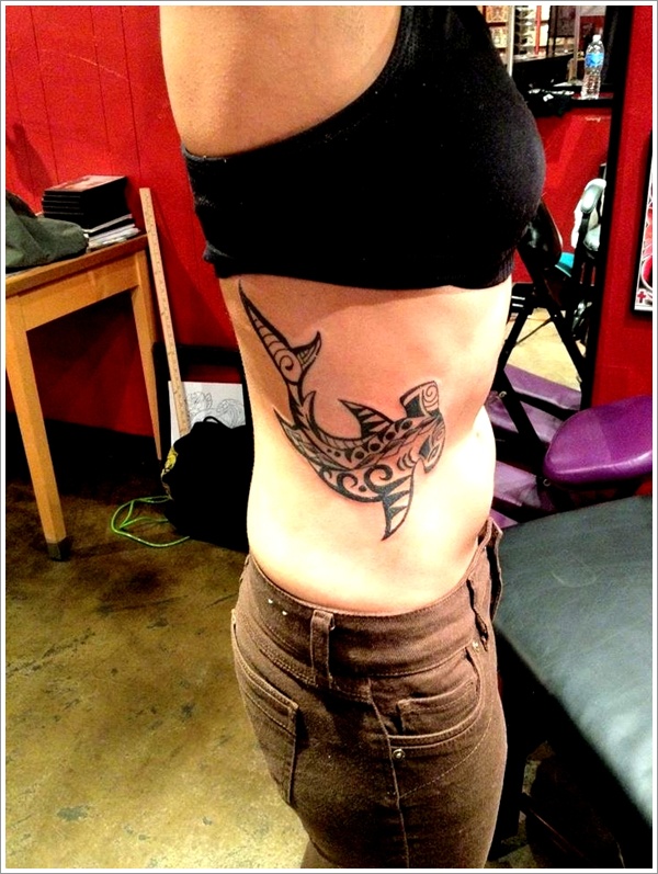 Most popular shark tattoo design, idea 5