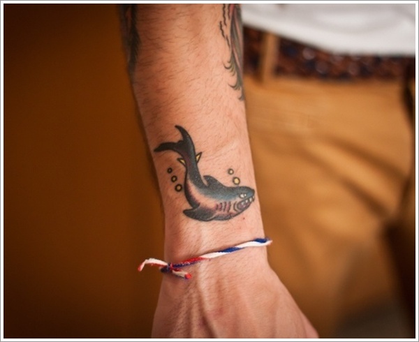 Most popular shark tattoo design, idea 18