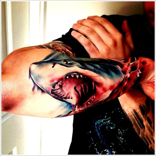 Most popular shark tattoo design, idea 16