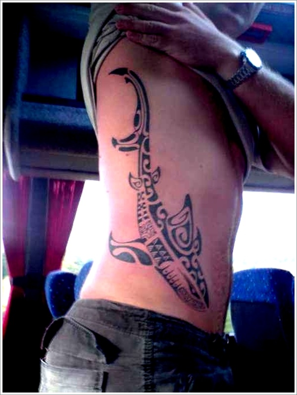 Most popular shark tattoo design, idea 19