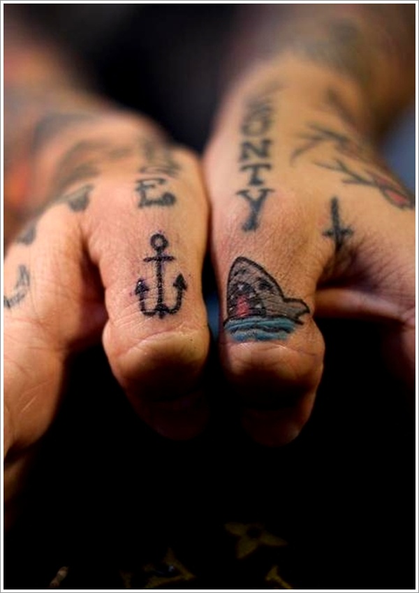 Most popular shark tattoo design, idea 1