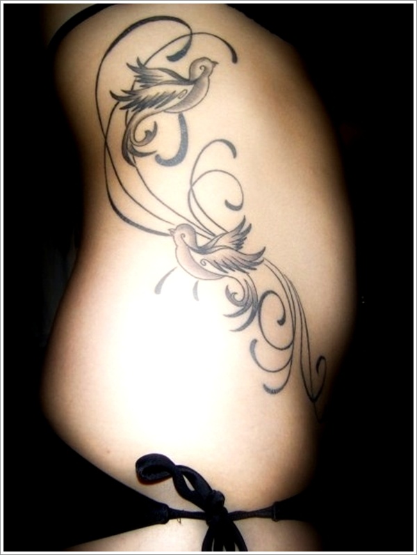 Sweet and meaningful swallow tattoos design, idea 32