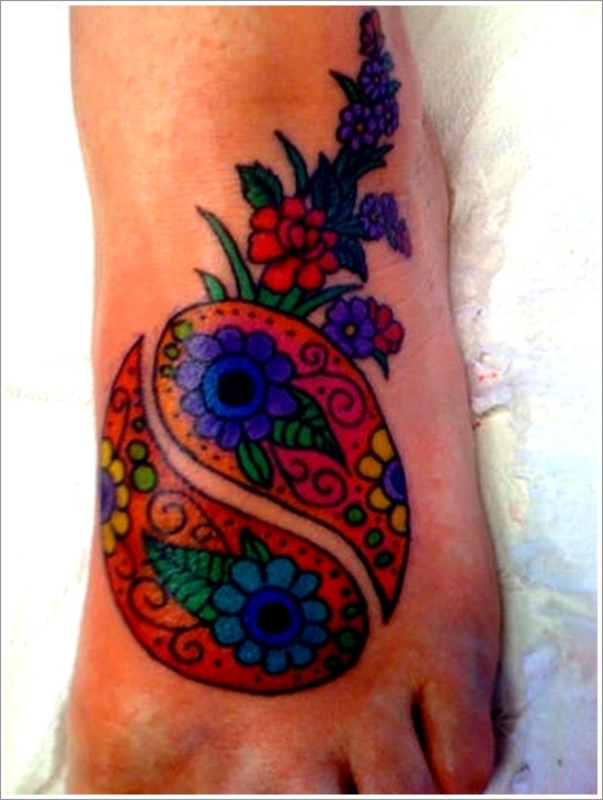 Amazing yin yang tattoo design, idea 33