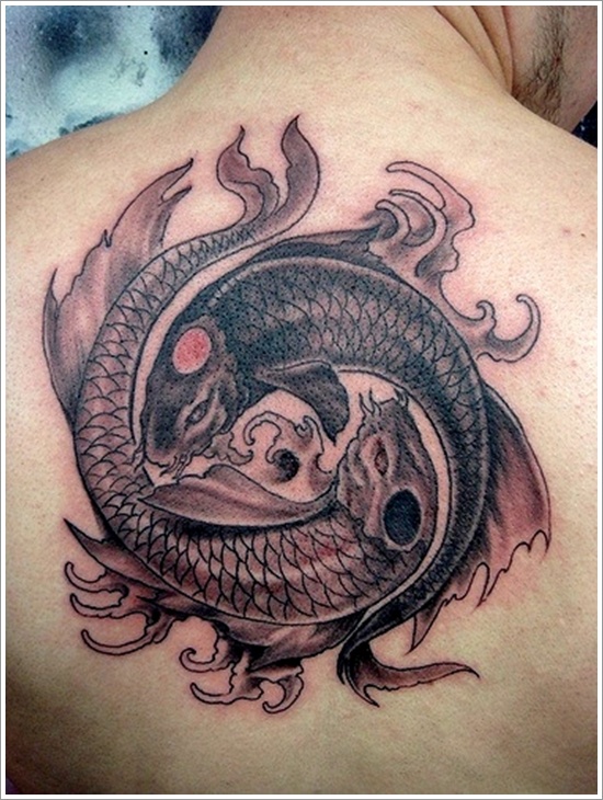 Amazing yin yang tattoo design, idea 37