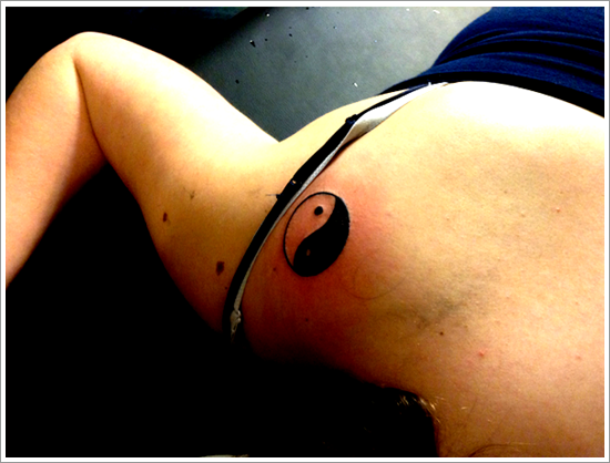 Amazing yin yang tattoo design, idea 28