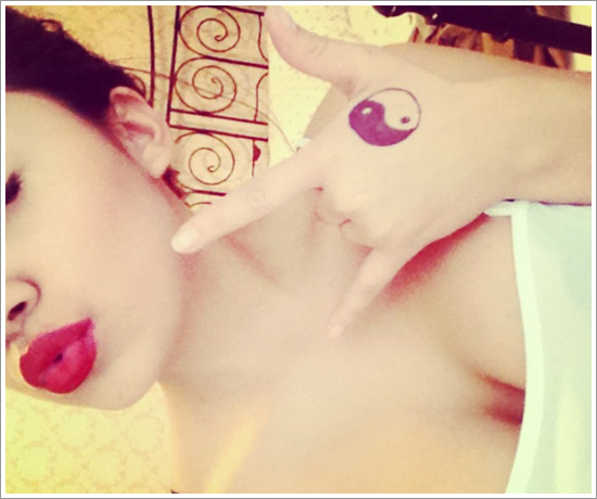 Amazing yin yang tattoo design, idea 23