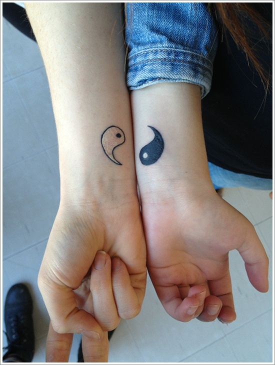 Amazing yin yang tattoo design, idea 14