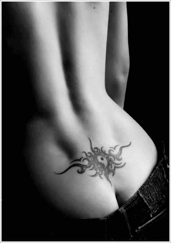 Amazing yin yang tattoo design, idea 20