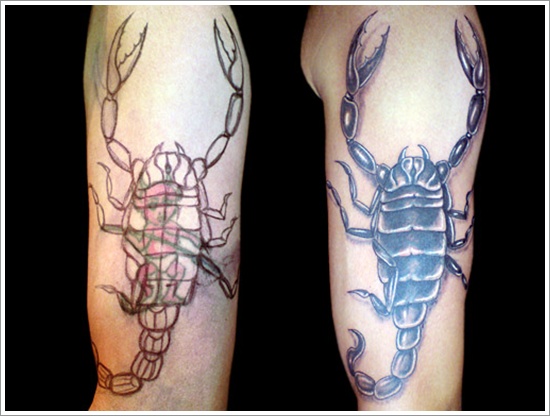 Disguising a poorly made tattoo design, idea 8