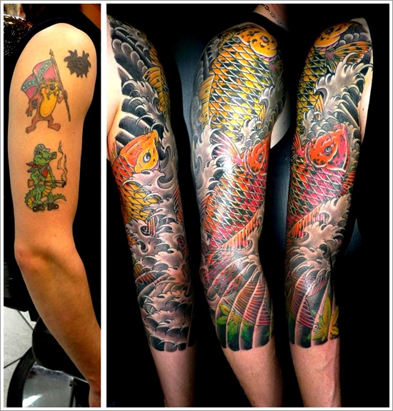 Disguising a poorly made tattoo design, idea 5