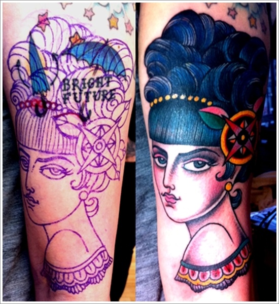 Disguising a poorly made tattoo design, idea 4