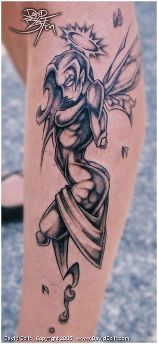 Hot and sexy fairy tattoo designs for women and design, idea 27