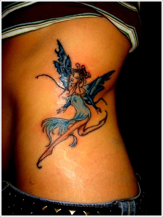 Hot and sexy fairy tattoo designs for women and design, idea 22