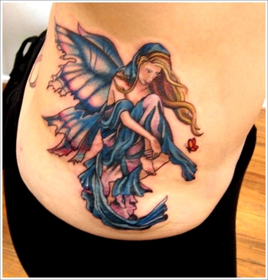 Hot and sexy fairy tattoo designs for women and design, idea 29