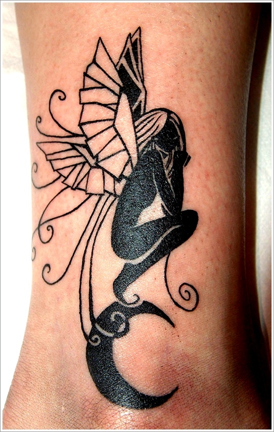 Hot and sexy fairy tattoo designs for women and design, idea 13