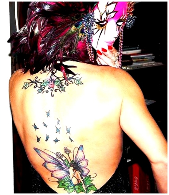 Hot and sexy fairy tattoo designs for women and design, idea 39