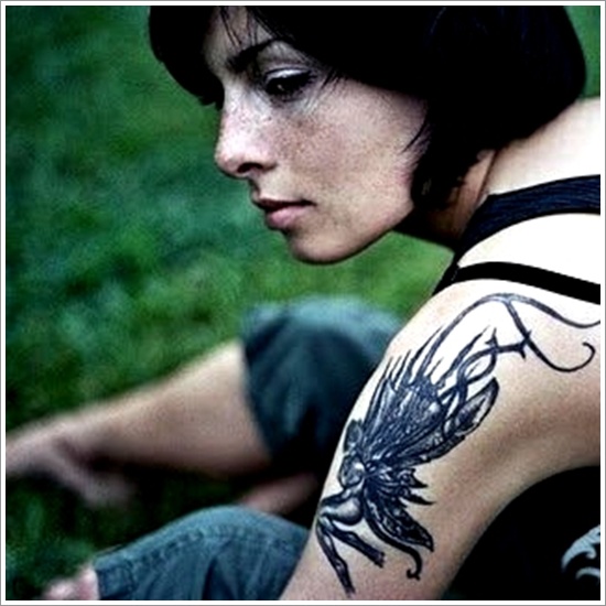 Hot and sexy fairy tattoo designs for women and design, idea 9