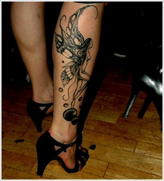 Hot and sexy fairy tattoo designs for women and design, idea 7