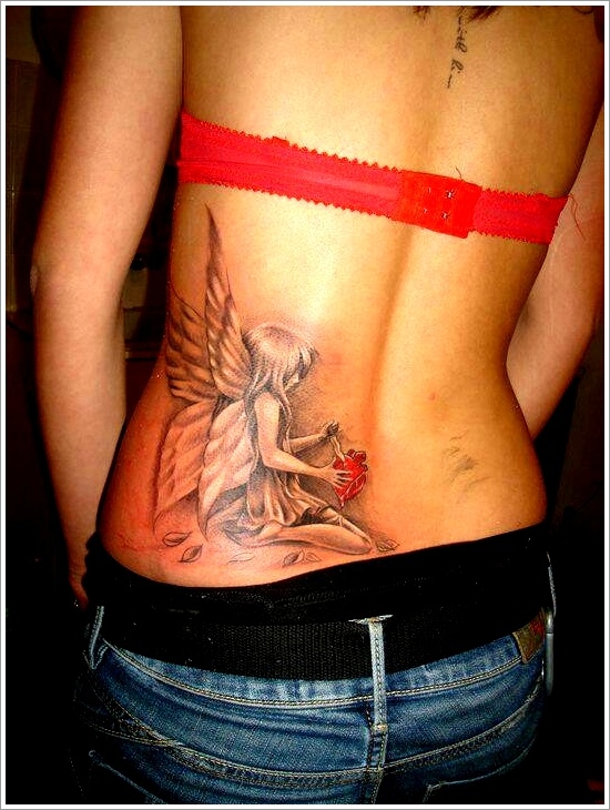 Hot and sexy fairy tattoo designs for women and design, idea 6