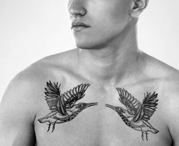 Stunning hummingbird tattoo design, idea 84