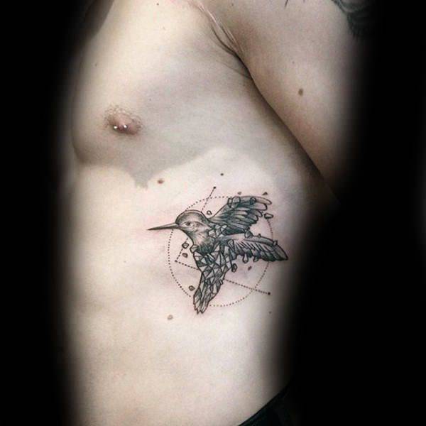 Stunning hummingbird tattoo design, idea 95