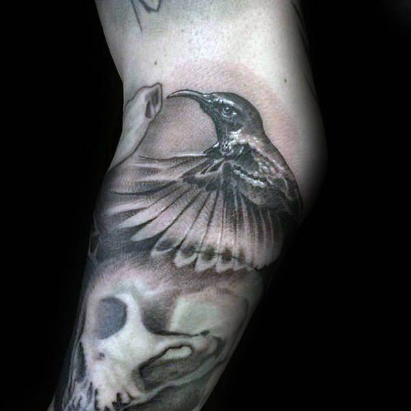 Stunning hummingbird tattoo design, idea 77