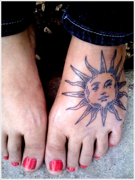 Beautiful sun tattoo designs for men and design, idea 20
