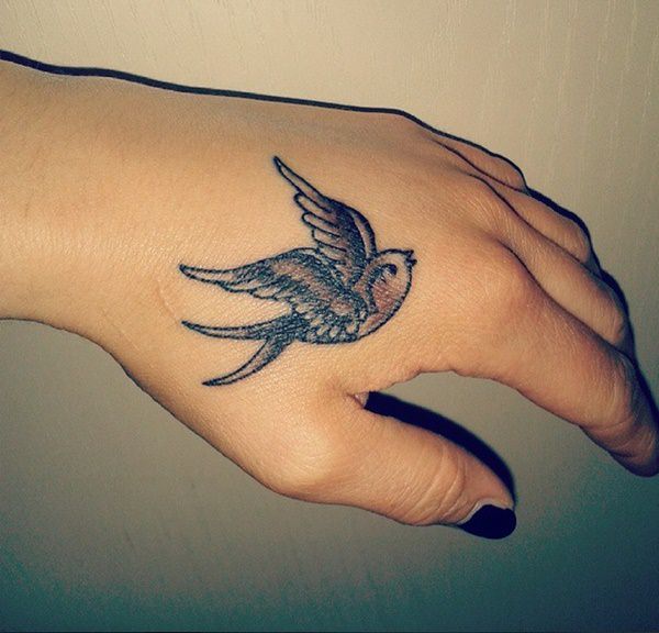 Sweet and meaningful swallow tattoos design, idea 38