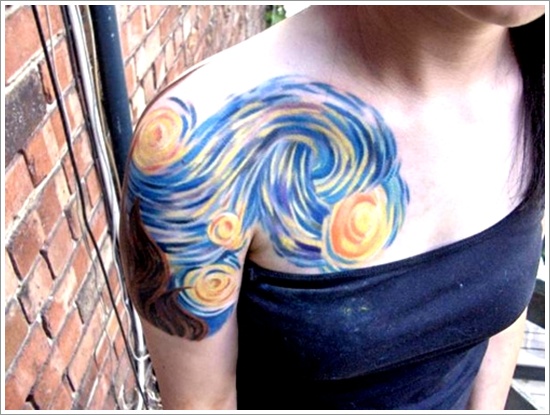Japanese water tattoo design, idea 27