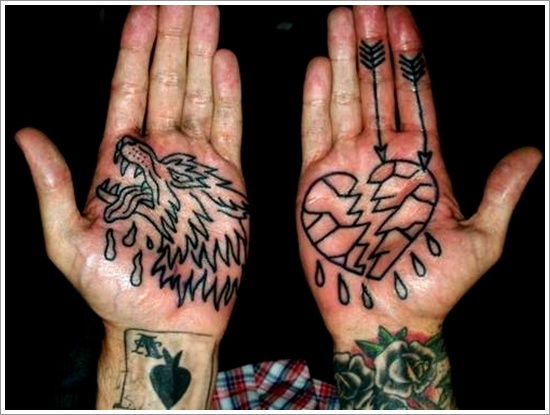 Meaningfull wolf tattoo design, idea 5