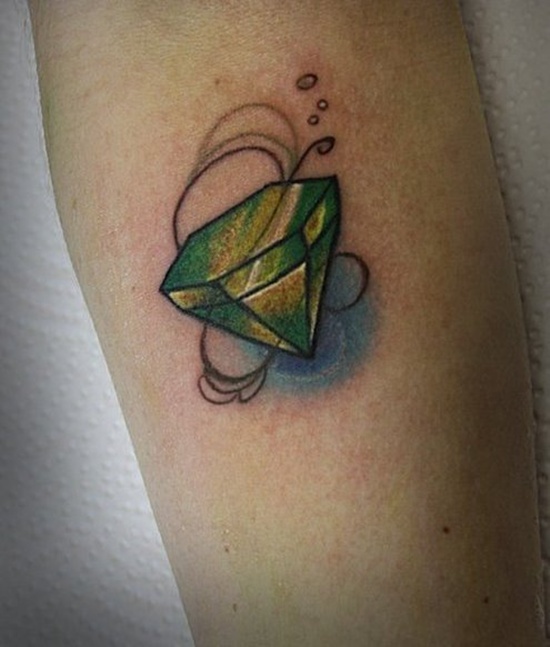 Diamond tattoo design, idea 2