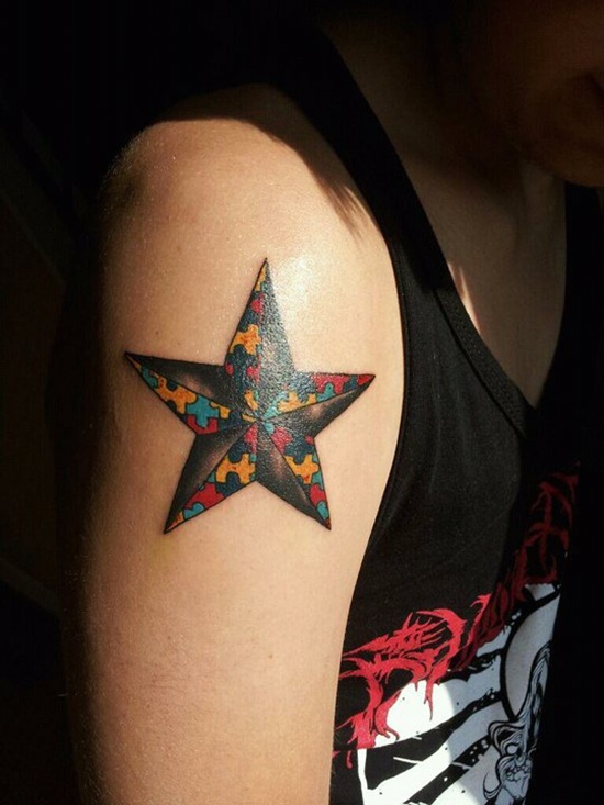 Autism tattoo designs and meanings design, idea 4