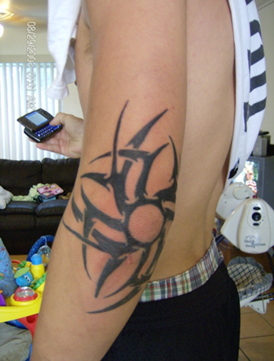 Elbow tattoos design, idea 13