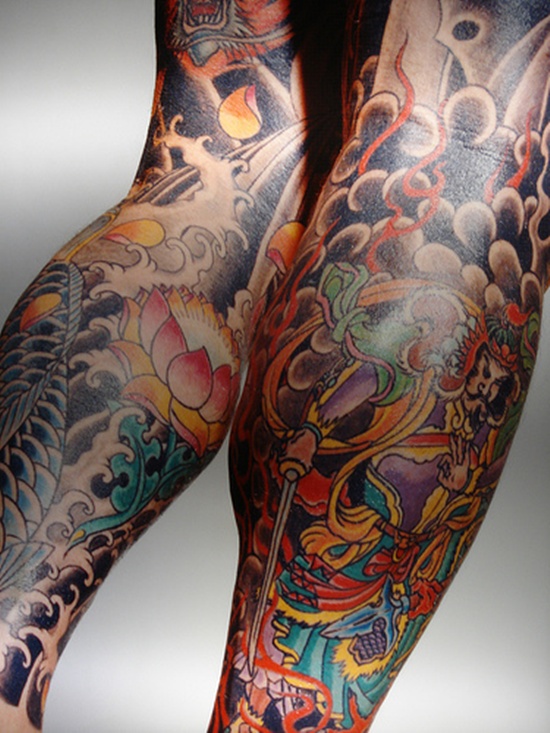 Yakuza tattoo design, idea 2
