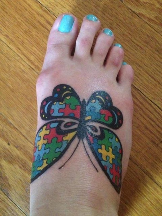Autism tattoo designs and meanings design, idea 5