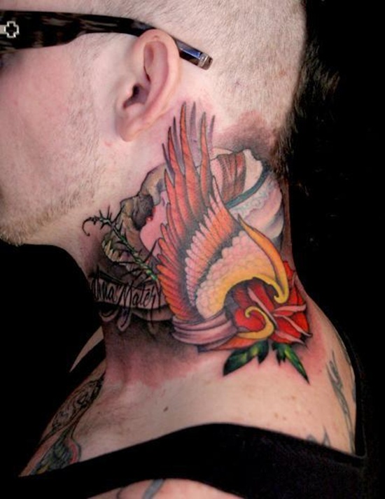 Wings tattoo design, idea 13