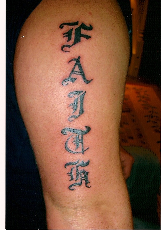 Faith tattoos design, idea 14
