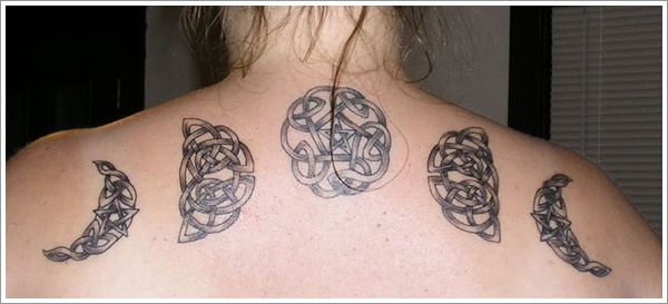 Moon tattoo design, idea 4