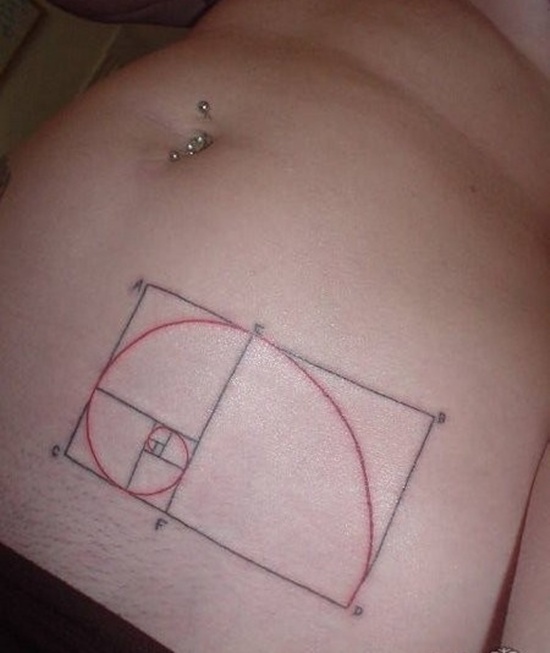 Geeky math tattoos design, idea 7