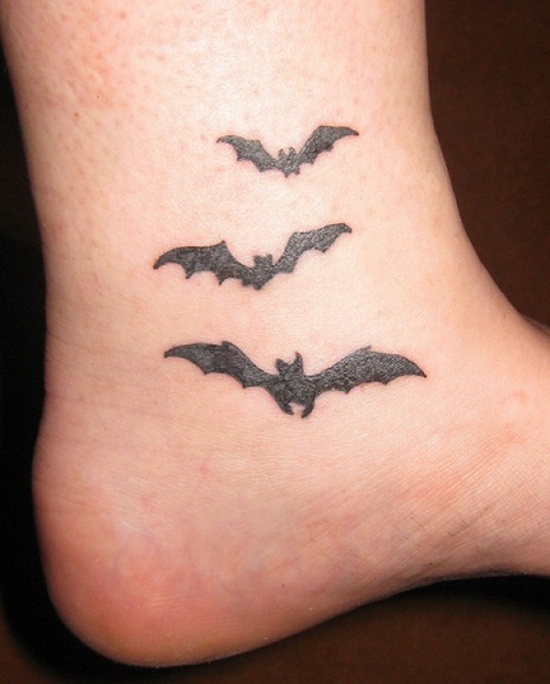 Bat tattoo design, idea 13
