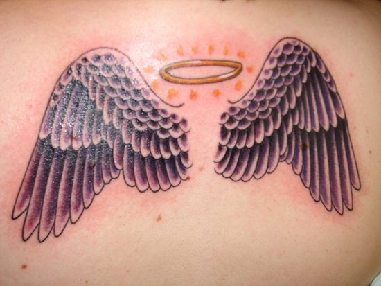 Wings tattoo design, idea 14