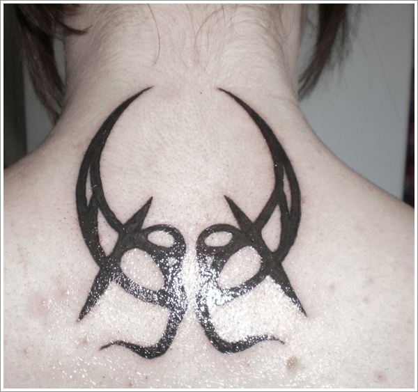 Moon tattoo design, idea 16