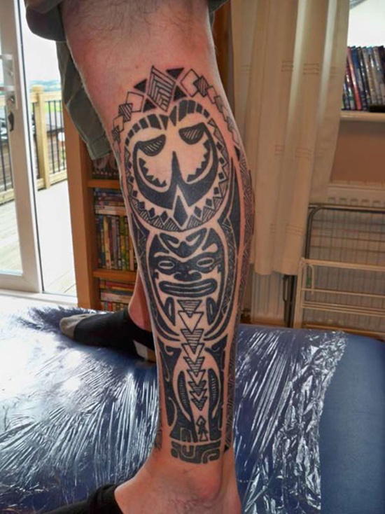 Shield tattoo design, idea 14