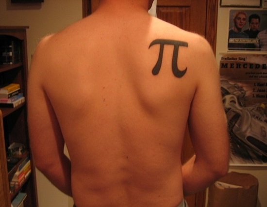Geeky math tattoos design, idea 16