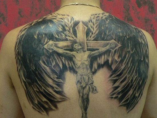 Jesus tattoo design, idea 1