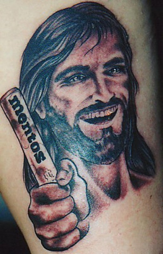 Jesus tattoo design, idea 37