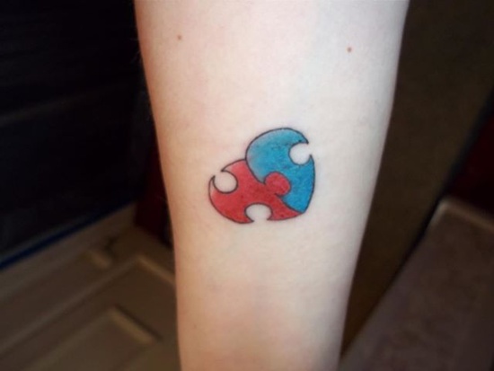 Autism tattoo designs and meanings design, idea 15